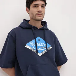 The Roadster Life Co. Printed Hooded Relaxed Sweatshirt-picture-29