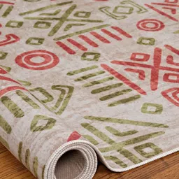 kaleen india Anti-Skid Backing Washable Indoor-Outdoor Rugs image 4