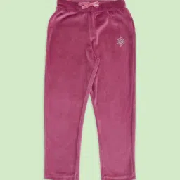 Pantaloons Junior Wine Embroidered Trousers-picture-21
