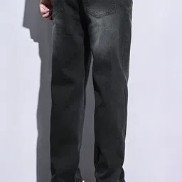 StyleCast x Revolte Men Regular Fit Mid-Rise Heavy Fade Jeans image 3