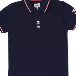 Pepe Jeans Kids Navy Solid Polo T-Shirt-picture-35