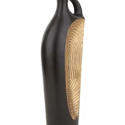 De Maison Decor Black Aluminium Art Vase image 4