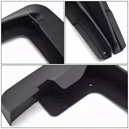 Auto Pearl Mud Flap/Splash Guard ‎ABS Plastic Black Compatible For Mahindra Marazzo (Set of 2) image 5