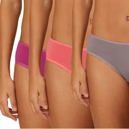 Triumph Stretty Cotton 80 Midi Brief (Pack of 3)-image-0