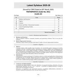 OSWAAL BOOKS CBSE 15 Sample Question Papers Class 12 Mathematics for 2026 Board Exam (As per CBSE SQP issued on 30 July 2025), recommended by 2025 CBSE Toppers i- English image 3