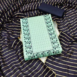 Rangtulika Ethnics Embroidered Unstitched Dress Material-picture-18