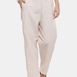 CORSICA Women Solid Tailored Trousers-image-93
