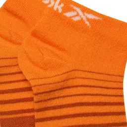 Reebok Unisex Striped Quick Dry Run Ankle Length Socks image 3
