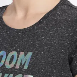 Dreamz by Pantaloons Anthra Melange Printed Top image 5