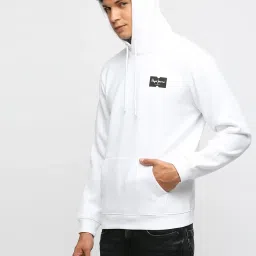 Pepe Jeans White Regular Fit Hooded Sweatshirt image 3