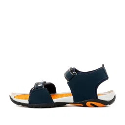 khadim Fitnxt by Khadims Men's Navy Floater Sandals image 3