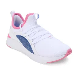 Puma Kids Softride Sophia 2 Deep Dive Jr White Running Shoes image 3