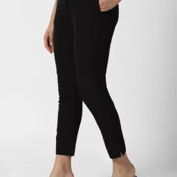 Van Heusen Black Mid Rise Pants image 3