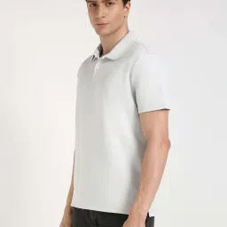 Calvin Klein Jeans White Regular Fit Polo T-Shirt image 3