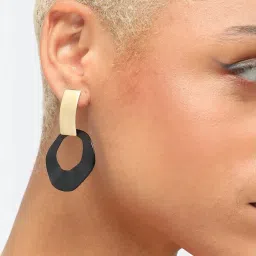 Sohi Gold Plated Party Designer Drop Earrings image 3