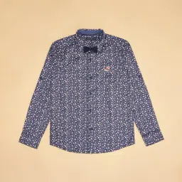 Pantaloons Junior Navy Shirt image 4