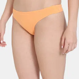 Zivame Orange Thongs image 3