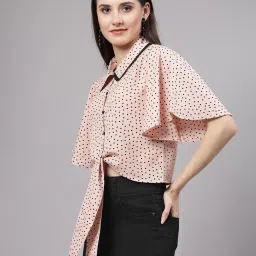 Style Quotient Beige Printed Top image 3