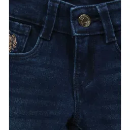 U.S. Polo Assn. Kids Blue Solid Jeans image 3