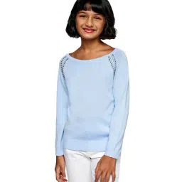 Global Desi Girl Blue Embellished Top-picture-15