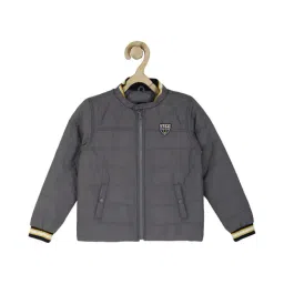 allen solly junior Allen Solly Kids Grey Quilted Full Sleeves Jacket-picture-13