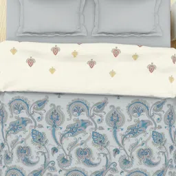 Spaces Abstract Grey 144 TC Cotton Double Quilt image 3