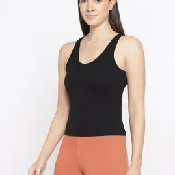 La Intimo Black Inner Prankster Camisole (Pack of 3) image 3