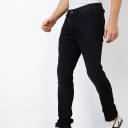 Spykar Men Slim Fit Low Rise Cotton Casual Jeans image 3