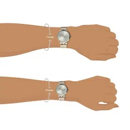 Titan NR9400294202WM01P Modern Pair II Couple Analog Watch image 3