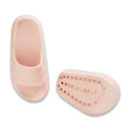 Ginger by Lifestyle Women's Pink Slides image 3