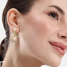 DressBerry Floral Drop Earrings-image-67