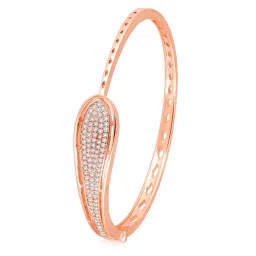 Peora Rose Gold Openable Kada for Women image 3