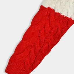 miarcus Mi Arcus Unisex Red & Cream Cotton Sweater image 3