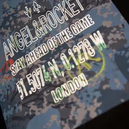 Angel & Rocket Kids Black Cotton Printed T-Shirt image 3