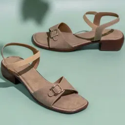 Inc.5 Women's Beige Ankle Strap Sandals-picture-39