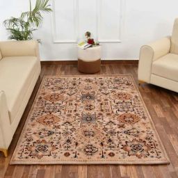 Presto Beige Polyester Traditional Carpet-picture-20