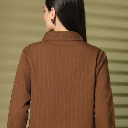 Melon By plusS Brown Plain Top image 3