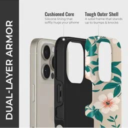 PEEPERLY Floral Printed iPhone 13 Pro Max Back Case Mobile Accessories image 4