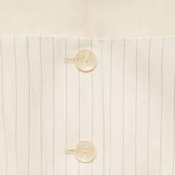 MANGO Striped Sheath Bow Dress image 5