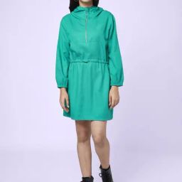 Coolsters by Pantaloons Kids Green Cotton Regular Fit Full Sleeves Dress-picture-22