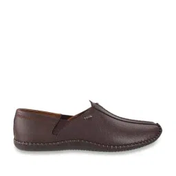 Mochi Men's Brown Casual Loafers-picture-32