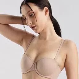 Calvin Klein underwear Cedar Solid padded Balconette Bra image 5