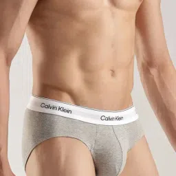 Calvin Klein Underwear Multicolor Cotton Skinny Fit Briefs - Pack Of 3 image 5