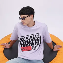 Kook N Keech Printed Drop-Shoulder Sleeves Pure Cotton Oversized T-shirt-picture-22