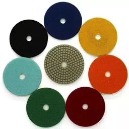 Oriental 4 inch(100 mm) Diamond Polishing Pads (Pack of 10 Pcs) image 2