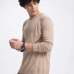 glitchez Modern Minimalist Raglan Sleeves Pullover image 5