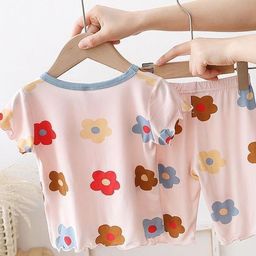LULU & SKY Girls Printed Night suit-picture-44