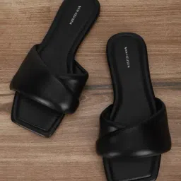 Van Heusen Women's Black Casual Sandals-picture-21