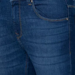 SPYKAR Men Super Skinny Fit Low-Rise Light Fade Stretchable Jeans image 4