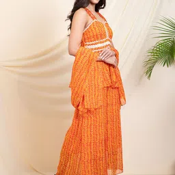 DEEBACO Printed Tunic & Sharara With Dupatta Co-Ords image 2